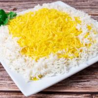 Steamed Basmati Rice · Additional tray of steamed rice for your catering order.