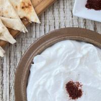 Mast O Musir · Additional tray of shallot yogurt dip for your catering order.