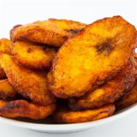 Fried Plantain · Fried, sweet, yellow plantains.