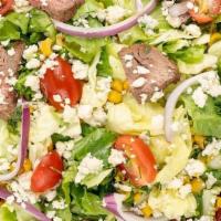 Steak & Gorgonzola Salad & Soup · Pick Your Pair includes a half salad and your choice of soup. . Marinated Petite Beef Tender...