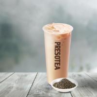 Earl Grey Milk Tea · A traditional English black tea blend with creamer.