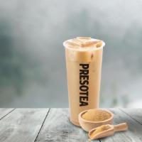 Okinawa Brown Sugar Milk Tea · Roasted brown sugar tea flavor milk tea.