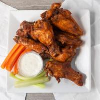 Tc'S Wings · Bone-In or Boneless wings marinated, fried and tossed in your choice wing sauce, served with...