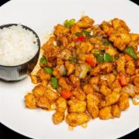 Black Pepper Chicken · Hot and spicy.
