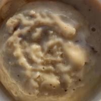 Small Rosemary Mashed Potatoes With Gravy · 