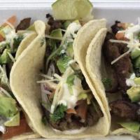 3 Pieces Lamb Taco · Gluten free. Prepared with cilantro, red onion, avocado, parmesan cheese, and special zone w...