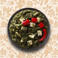 Cottage Cheese Spinach Curry · 