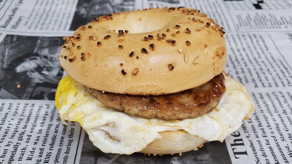 Meat & Egg * · on your choice of bagels.