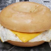 Egg & Cheese * · on your choice of bagels.