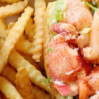 Small Lobster Roll & Fries · 1/4 Pound House Made Lobster - Served On A Grilled Torpedo Roll (on bed of lettuce) - Includ...
