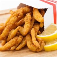 Clam Strips · 1/2 Pound Clam Strips Served With Tartar Sauce