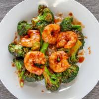 Shrimp With Broccoli (Large) · 
