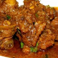 Lamb Curry Combo · Halal. Lamb Chicken  specially cook with traditional way serve with Rice-Bread & Chickpeas