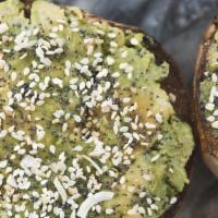 Avocado Toast · Try it on one of our classic bagels with our “Everything” bagel seasoning and dash of Pink H...