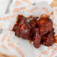 Chicken Wings · With choice of buffalo, Bbq, or sweet crunchy chili garlic sauce.
