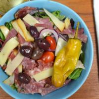 Antipasto Salad · Mixed field greens, soppressata, salami, coppa, smoked mozzarella, provolone, kalamata olive...
