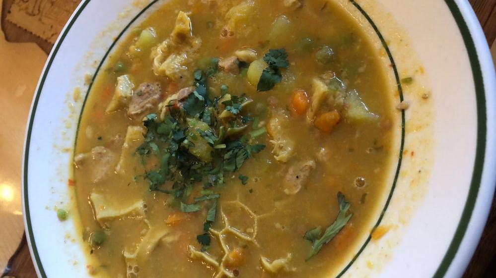 Mondongo · Tripe soup.