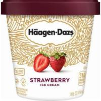 Haagen Dazs Strawberry Ice Cream (14 Oz) · Deeply indulgent ice cream experience using deliciously sweet summer strawberries for a refr...