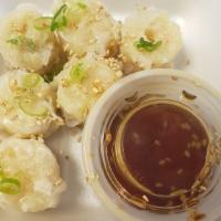 Shumai · 6 pieces. Steamed Japanese shrimp dumpling.