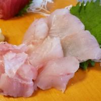 Yellowtail Sashimi(3Pc) · Gluten free

Consuming raw or undercooked meats, poultry, seafood, shellfish, or eggs may in...