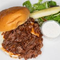 Brawler Burger · Awarded most flavorful burger at Detroit burger brawl 2013. ground brisket, short rib, and K...