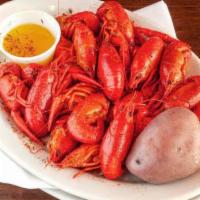 Hot Boiled Crawfish - Mudbug Monday Special - $3.00 Off 2Lb · Crawfish in it's purest Louisiana traditional form.  Fresh boiled with new potato and corn c...