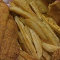 Fish Basket · 2 fish, fries or onion rings 1 texas toast.