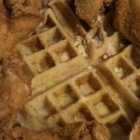 Chicken & Waffles · 1 waffle 6 wings.