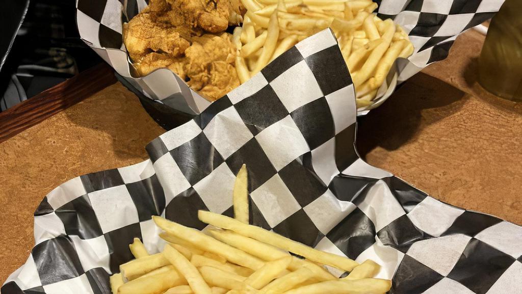 Chicken Tenders · Chicken tenders are served with your choice of honey mustard or ranch. Feeling spicy? Ask for our Nashville hot sauce.