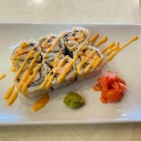 Spicy Shrimp & Crab Roll · Spicy grilled shrimp with imitation crab meat.