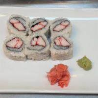 Crab Roll · Only imitation crab meat.