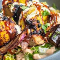 C&C Paneer Special (Gluten-Free) · Tandoor oven roasted paneer, lettuce, grilled vegetables topped with house tahini lemon or h...