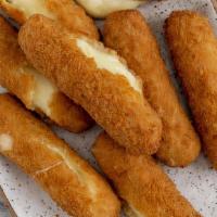 Mozzarella Cheese Sticks  · Italian breaded mozzarella sticks with ranch dressing