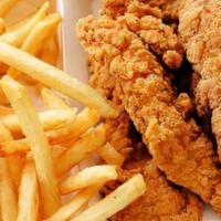Chicken Strip Dinner (5 Pc) · Served with fries, grilled Texas toast & drink