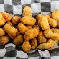 Cheesy Trio · There is nothing better than a big plate of fried cheese!  Our Cheesy Trio is a big plate of...