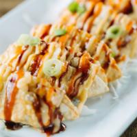 Gyoza · Classic japanese pot stickers, stuffed with juicy pork and vegetable lightly seasoned with g...