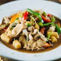 Ginger Ginger · Choice of meats stir-fried with fresh ginger and assorted vegetables.