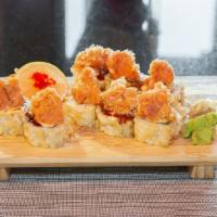 Shrimp Tempura · 5 pcs shrimp with some. Mixed vegetables with tempura style, ( all deep fried)