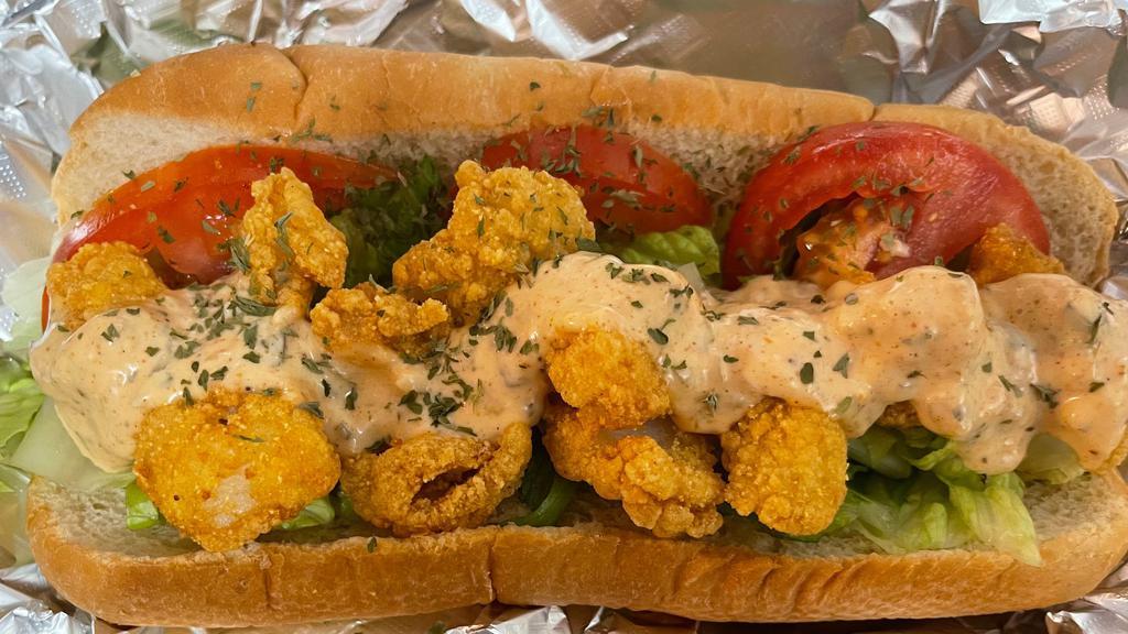 Catfish Po-Boy · Comes with 1 side.