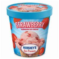 Strawberry Ice Cream · Strawberry ice cream with chunks of real strawberries. Pint of Ice Cream,