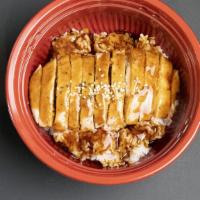 Chicken Teriyaki Bowl · Chef special teriyaki sauce on grilled chicken breast, with miso soup