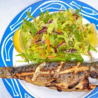Branzino (Levrek) · Branzino is a delicate, white fleshed Mediterranean Sea Bass Fish with a mild, almost sweet ...