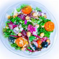 Build Your Own Salad · Includes 4 toppings. Vegan and vegetarian friendly options available!