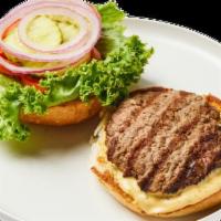 Classic Beef Burger · It comes with freshly made beef patty, lettuce, tomato, pickles, onion, special burger sauce...