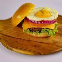 Veggie Classic Burger · It comes with delicious veggie patty, letters, onion, cheese, tomato and special burger sauc...
