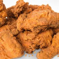Fried Chicken (8 Pieces) · Two drums, two thighs, two wings, and two breasts.