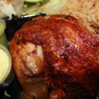 Quarter Chicken & 2 Sides · Inca Chicken favorite: Served with choice of two sides.