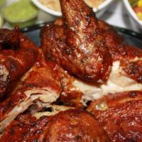 Whole Chicken & 2 Sides · Served with choice of two Large sides.
