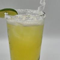 Margarita Rocks · Tequila, Triple Sec, Sour Mix and Lime Juice