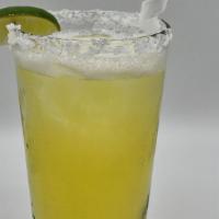 Herradura Margarita · Herradura Tequila, Orange Liqueur, Lime Juice Topped with Grand Marnier